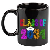 Class Of 2034 Graduation First Day Of School 11oz C Handle Ceramic Mug
