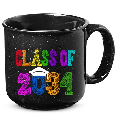 Class Of 2034 Graduation First Day Of School 15oz Campfire Ceramic Mug