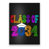 Class Of 2034 Graduation First Day Of School Poster