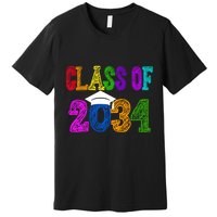 Class Of 2034 Graduation First Day Of School Premium T-Shirt