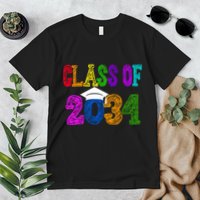 Class Of 2034 Graduation First Day Of School Premium T-Shirt