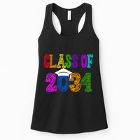 Class Of 2034 Graduation First Day Of School Womens Tank Top
