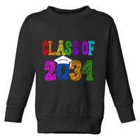 Class Of 2034 Graduation First Day Of School Toddler Sweatshirt