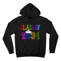 Class Of 2034 Graduation First Day Of School Tall Hoodie