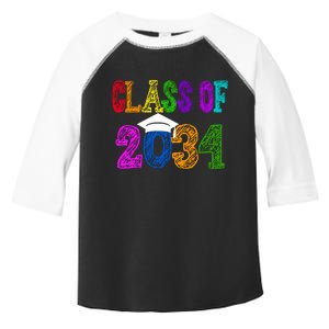 Class Of 2034 Graduation First Day Of School Toddler Fine Jersey T-Shirt