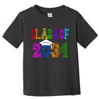 Class Of 2034 Graduation First Day Of School Toddler T-Shirt