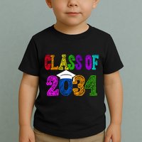 Class Of 2034 Graduation First Day Of School Toddler T-Shirt