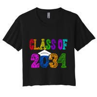 Class Of 2034 Graduation First Day Of School Crop Top