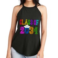 Class Of 2034 Graduation First Day Of School Women's Perfect Tri Rocker Tank