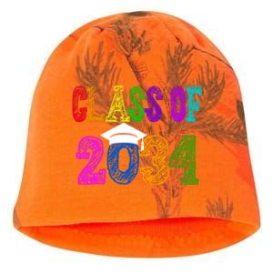 Class Of 2034 Graduation First Day Of School Kati - Camo Knit Beanie