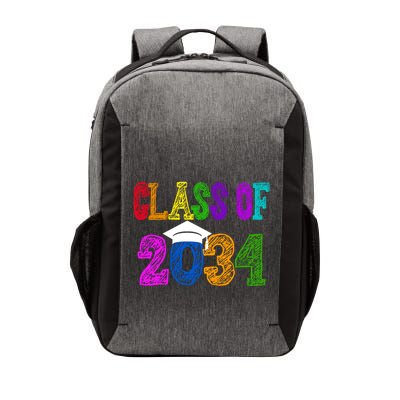 Class Of 2034 Graduation First Day Of School Vector Backpack