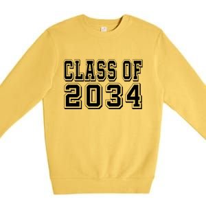 Class Of 2034 Grow With Me Premium Crewneck Sweatshirt