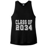 Class Of 2034 Grow With Me Ladies PosiCharge Tri-Blend Wicking Tank