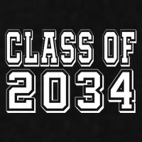 Class Of 2034 Grow With Me Ladies PosiCharge Tri-Blend Wicking Tank