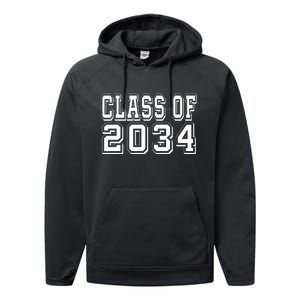 Class Of 2034 Grow With Me Performance Fleece Hoodie