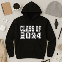 Class Of 2034 Grow With Me Hoodie
