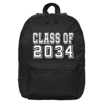 Class Of 2034 Grow With Me 16 in Basic Backpack