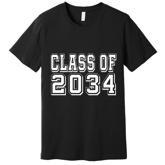 Class Of 2034 Grow With Me Premium T-Shirt