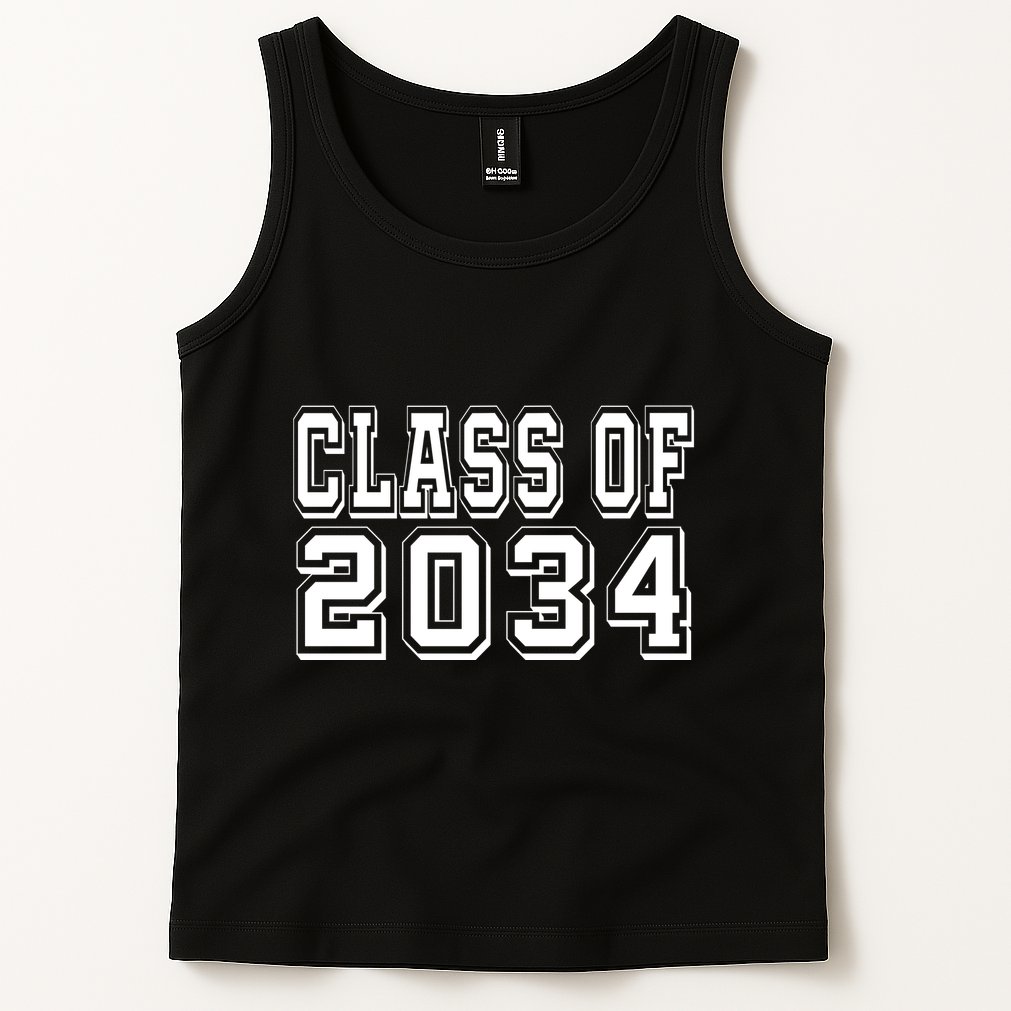 Class Of 2034 Grow With Me Tank Top