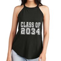 Class Of 2034 Grow With Me Women's Perfect Tri Rocker Tank