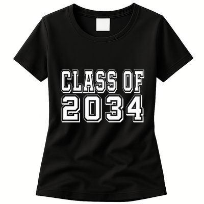 Class Of 2034 Grow With Me Womens T-Shirt