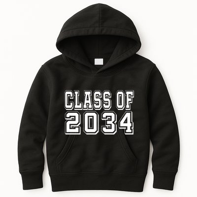 Class Of 2034 Grow With Me Kids Hoodie