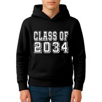 Class Of 2034 Grow With Me Kids Hoodie