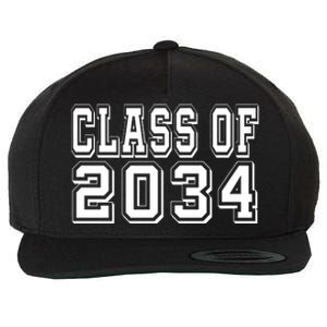 Class Of 2034 Grow With Me Wool Snapback Cap