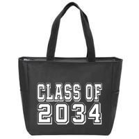 Class Of 2034 Grow With Me Zip Tote Bag