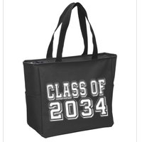 Class Of 2034 Grow With Me Zip Tote Bag
