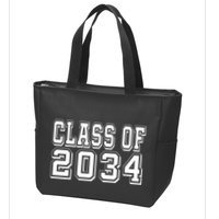 Class Of 2034 Grow With Me Zip Tote Bag