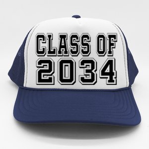 Class Of 2034 Grow With Me Trucker Hat