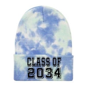 Class Of 2034 Grow With Me Tie Dye 12in Knit Beanie