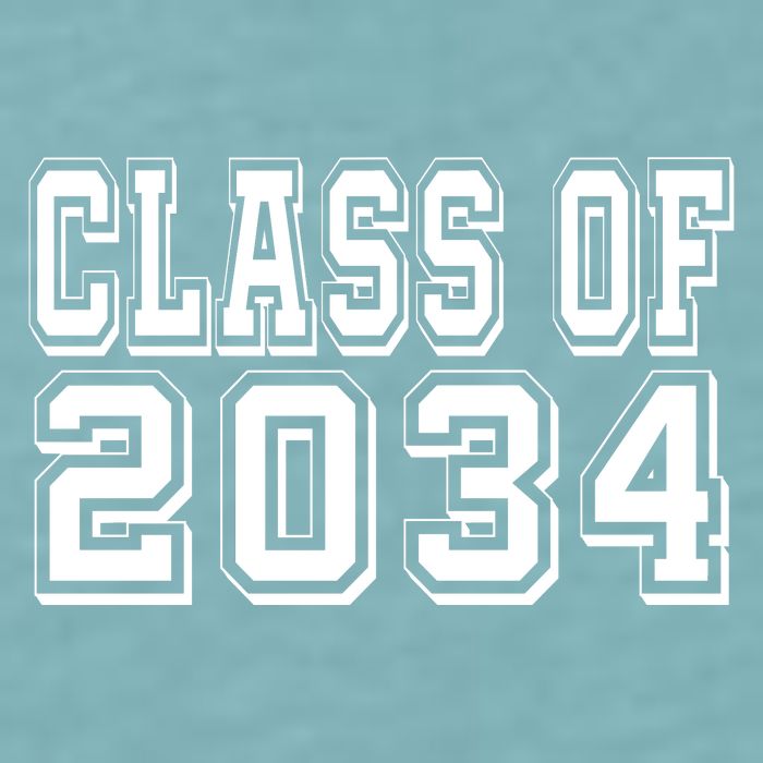 Class Of 2034 Grow With Me Sueded Cloud Jersey T-Shirt
