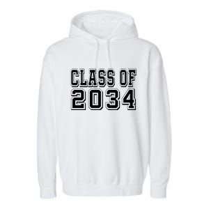 Class Of 2034 Grow With Me Garment-Dyed Fleece Hoodie