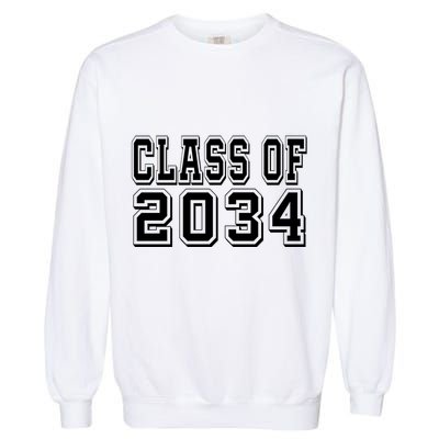 Class Of 2034 Grow With Me Garment-Dyed Sweatshirt