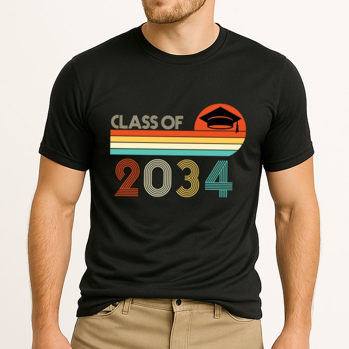 Class Of 2034 Grow With Me Pre-K Graduate Vintage Performance Shirt
