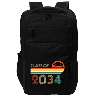Class Of 2034 Grow With Me Pre-K Graduate Vintage Impact Tech Backpack