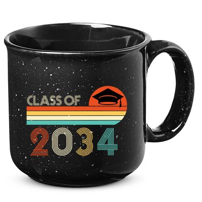 Class Of 2034 Grow With Me Pre-K Graduate Vintage 15oz Campfire Ceramic Mug