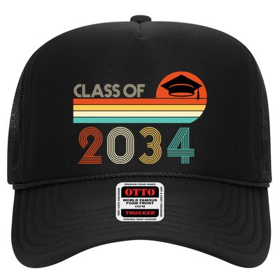 Class Of 2034 Grow With Me Pre-K Graduate Vintage Trucker Hat