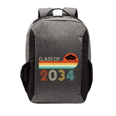 Class Of 2034 Grow With Me Pre-K Graduate Vintage Vector Backpack