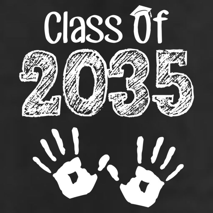 Class of 2035 Grow With Me Handprint Pre-K 7 Panel Mesh Trucker Snapback Hat
