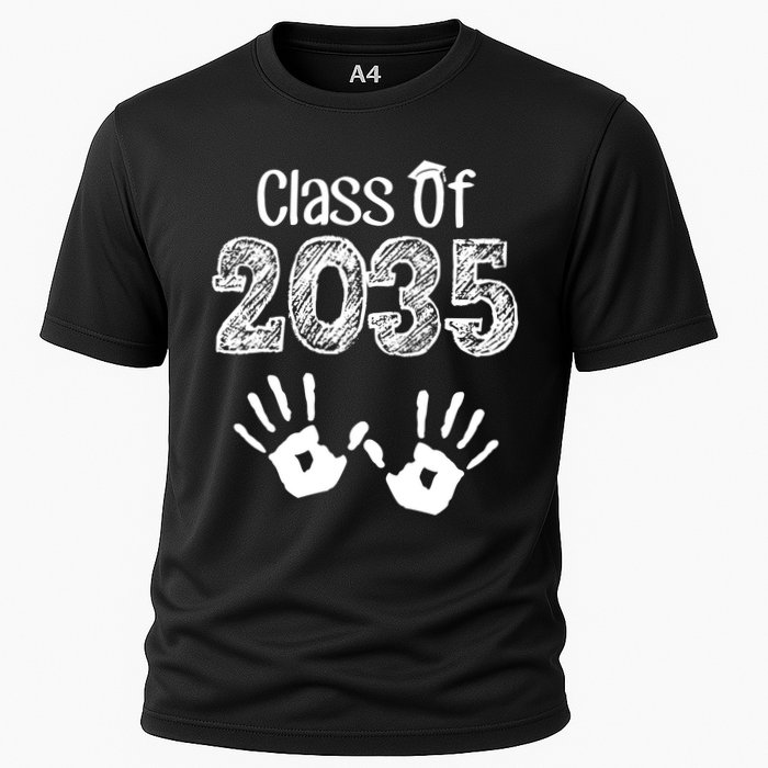 Class of 2035 Grow With Me Handprint Pre-K Performance Shirt