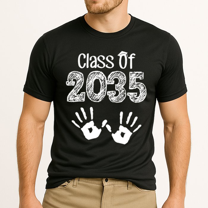 Class of 2035 Grow With Me Handprint Pre-K Performance Shirt