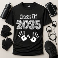 Class of 2035 Grow With Me Handprint Pre-K Performance Shirt