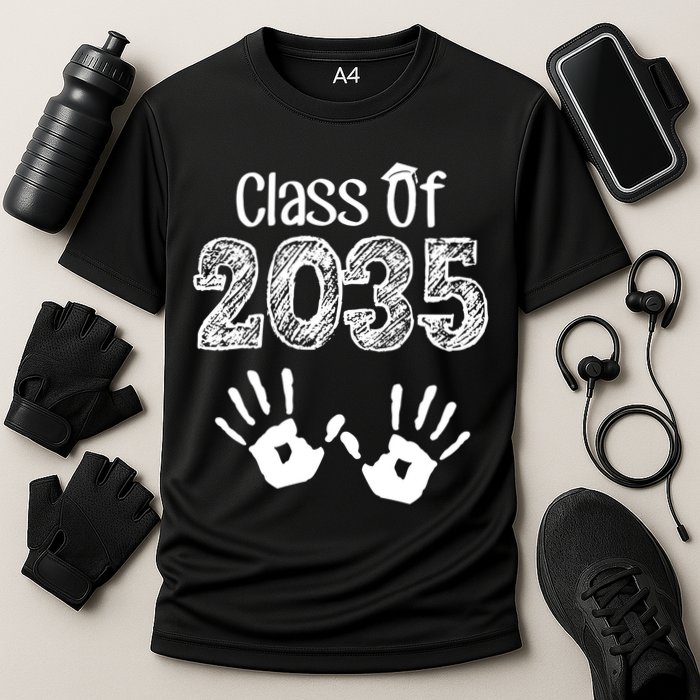 Class of 2035 Grow With Me Handprint Pre-K Performance Shirt