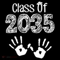 Class of 2035 Grow With Me Handprint Pre-K City Backpack