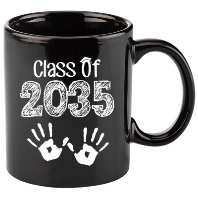 Class of 2035 Grow With Me Handprint Pre-K 11oz C Handle Ceramic Mug