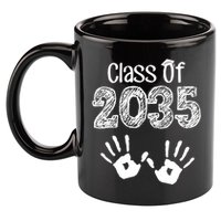Class of 2035 Grow With Me Handprint Pre-K 11oz C Handle Ceramic Mug