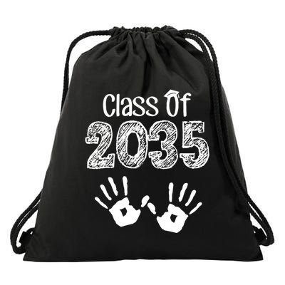 Class of 2035 Grow With Me Handprint Pre-K Drawstring Bag